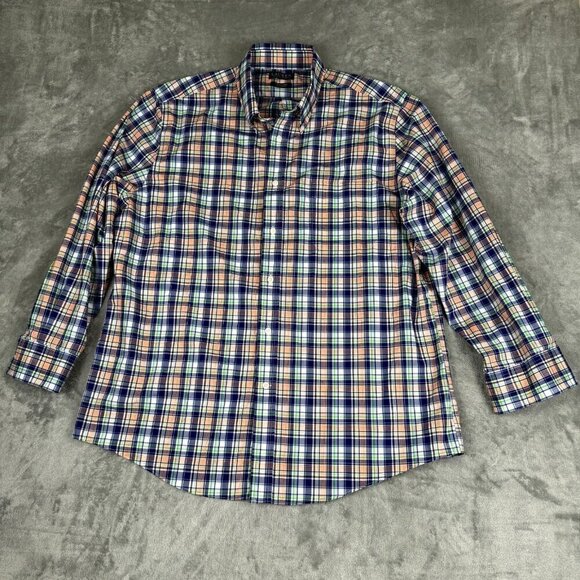 Lauren Ralph Lauren Other - Lauren Ralph Lauren Men Large Black Label Colorful Plaid Long Sleeve Button Down